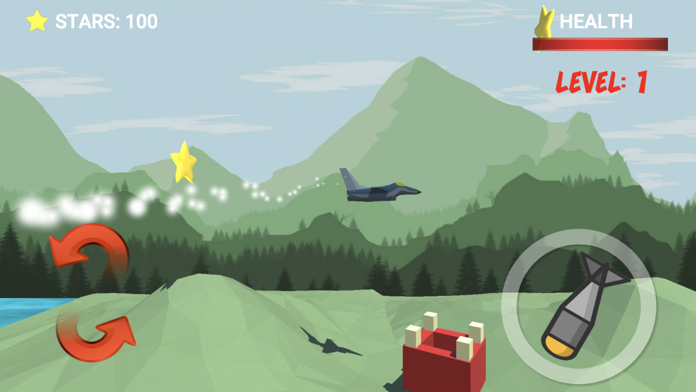 Aviation Bomber Plane ภาพหน้าจอเกม
