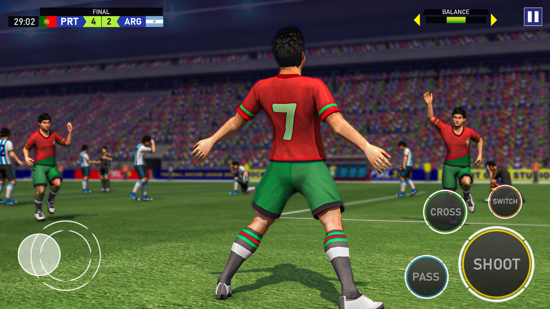 Screenshot of FSL24 League : Soccer game