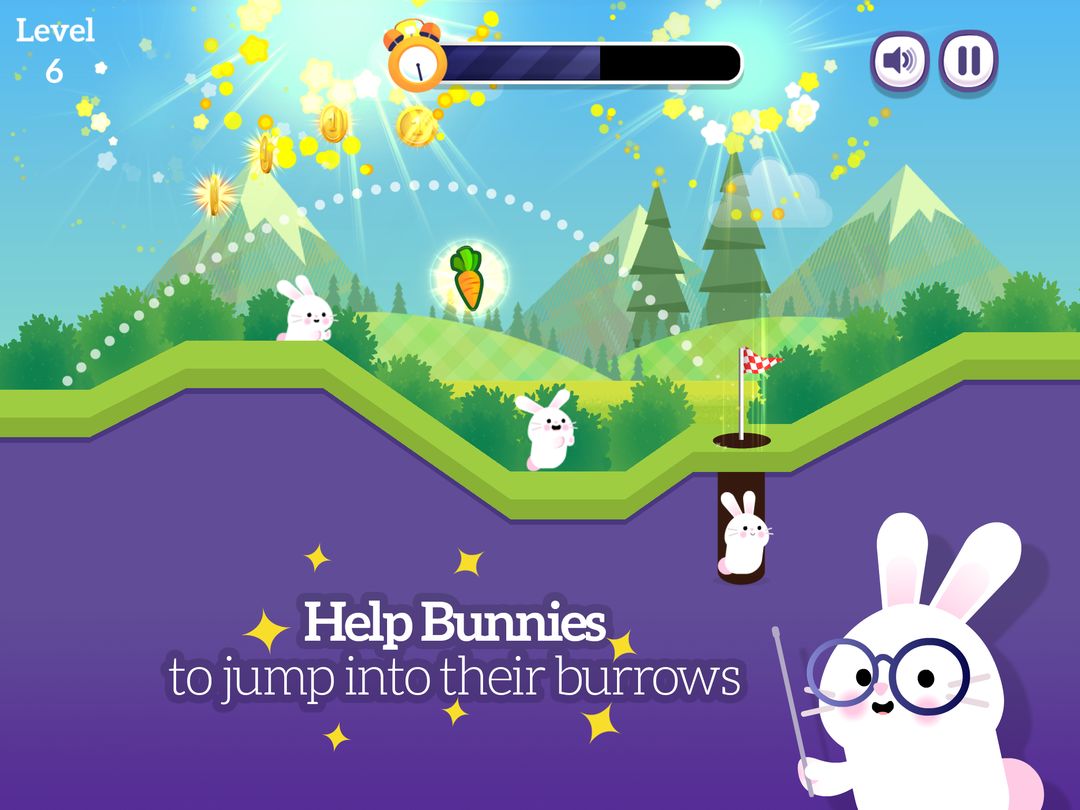 Screenshot of Bunny Golf