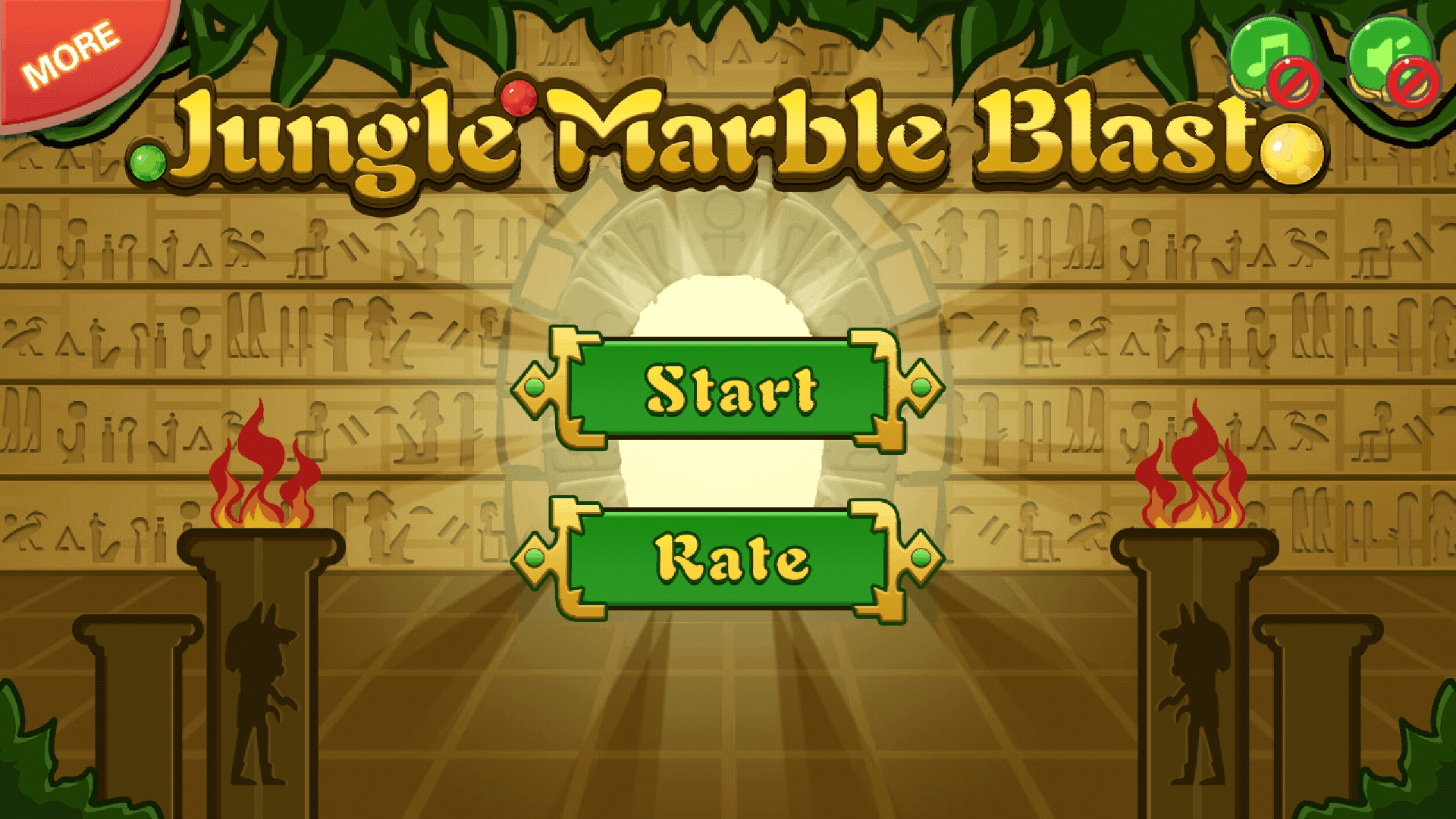 Jungle Marble Blast ภาพหน้าจอเกม