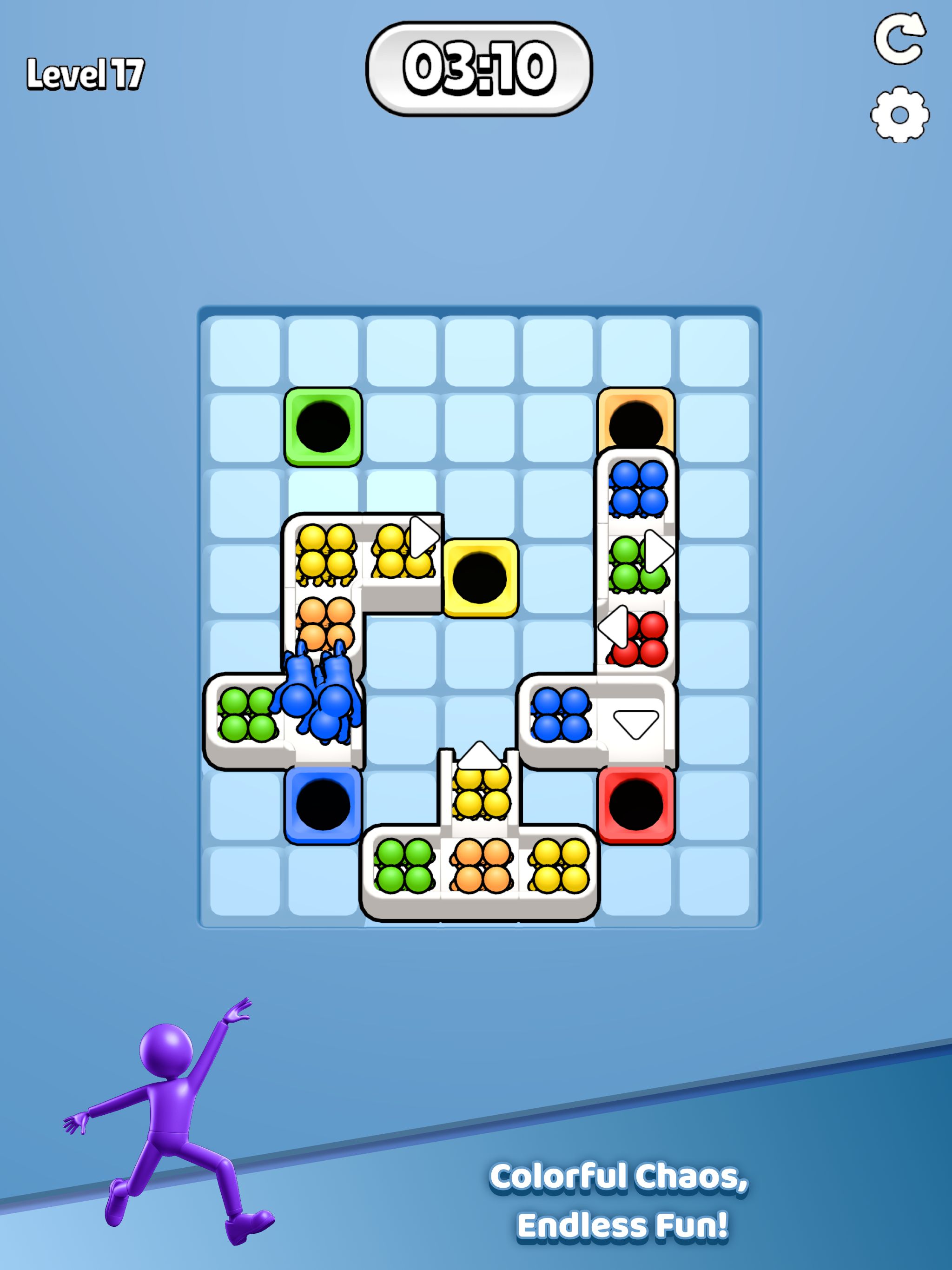 Block Rescue Jam Game Screenshot