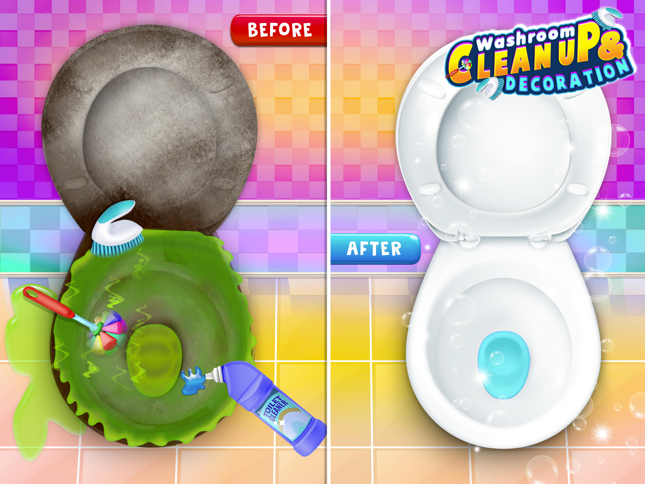 Washroom Home Cleaning game android iOS apk download for freeTapTap