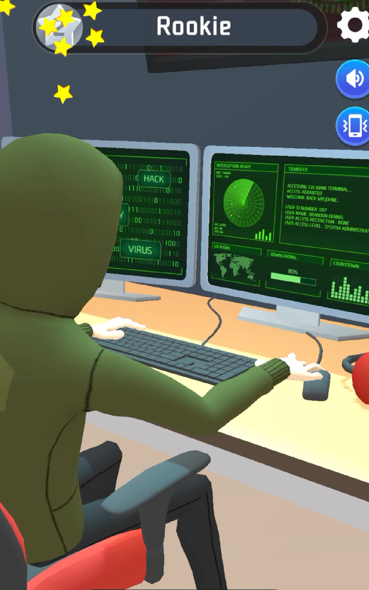 Hack Computer screenshot game