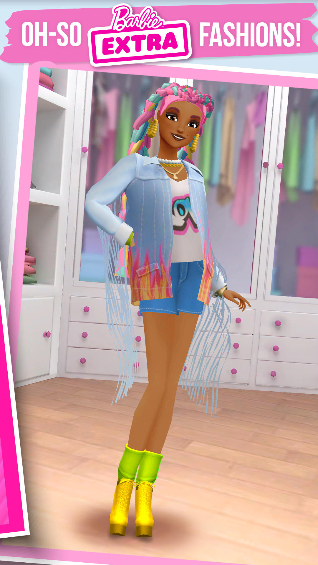 Barbie™ Fashion Closet Game Screenshot