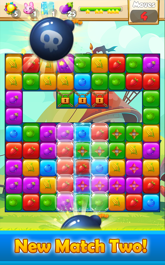 Fruit Match Game Screenshot