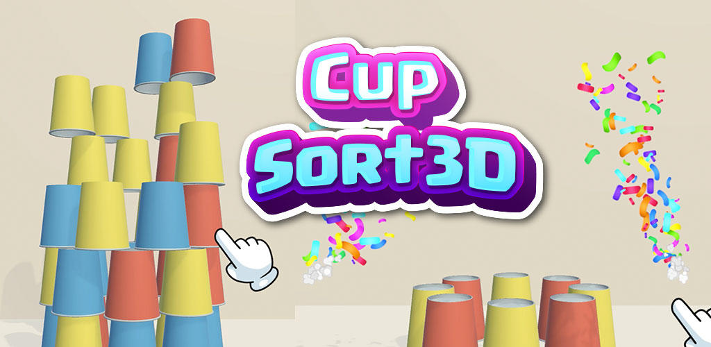 Cup Sort 3D
