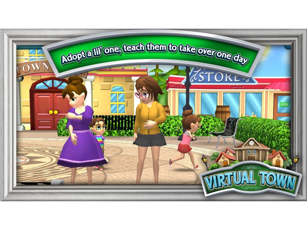 Virtual Town ภาพหน้าจอเกม