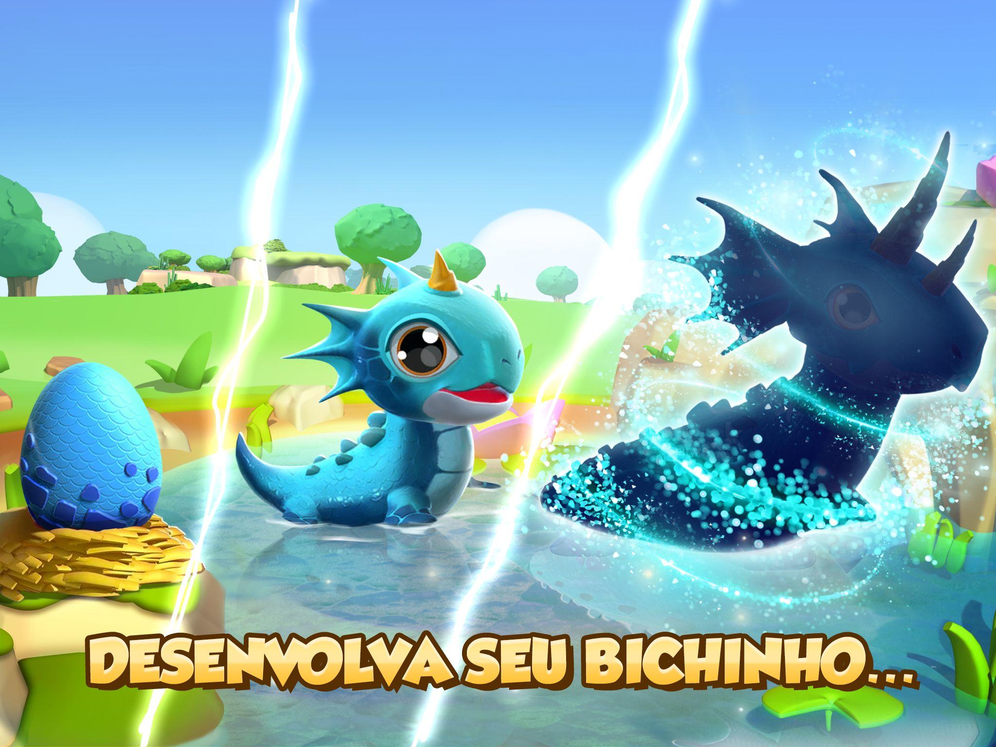 Captura de Tela do Jogo Dragon Mania Legends