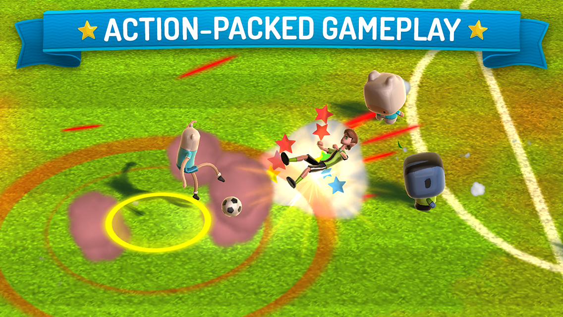 Cuplikan Layar Game CN Superstar Soccer