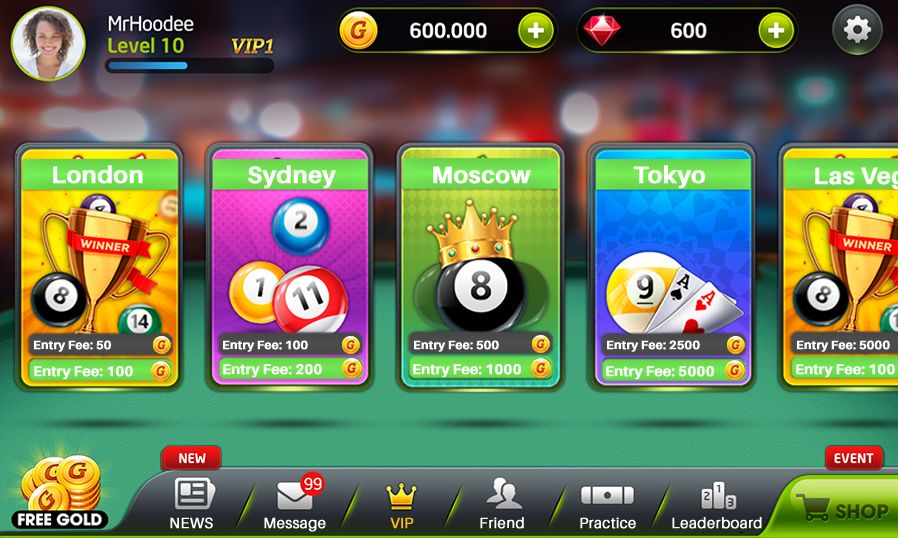 Amazing Pool Pro screenshot game