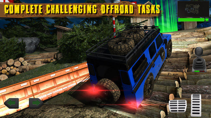 4x4 Offroad: Dark Night Racing Game Screenshot