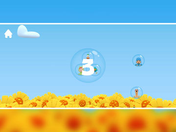 Pocoyo's Numbers game: 1, 2, 3 Game Screenshot