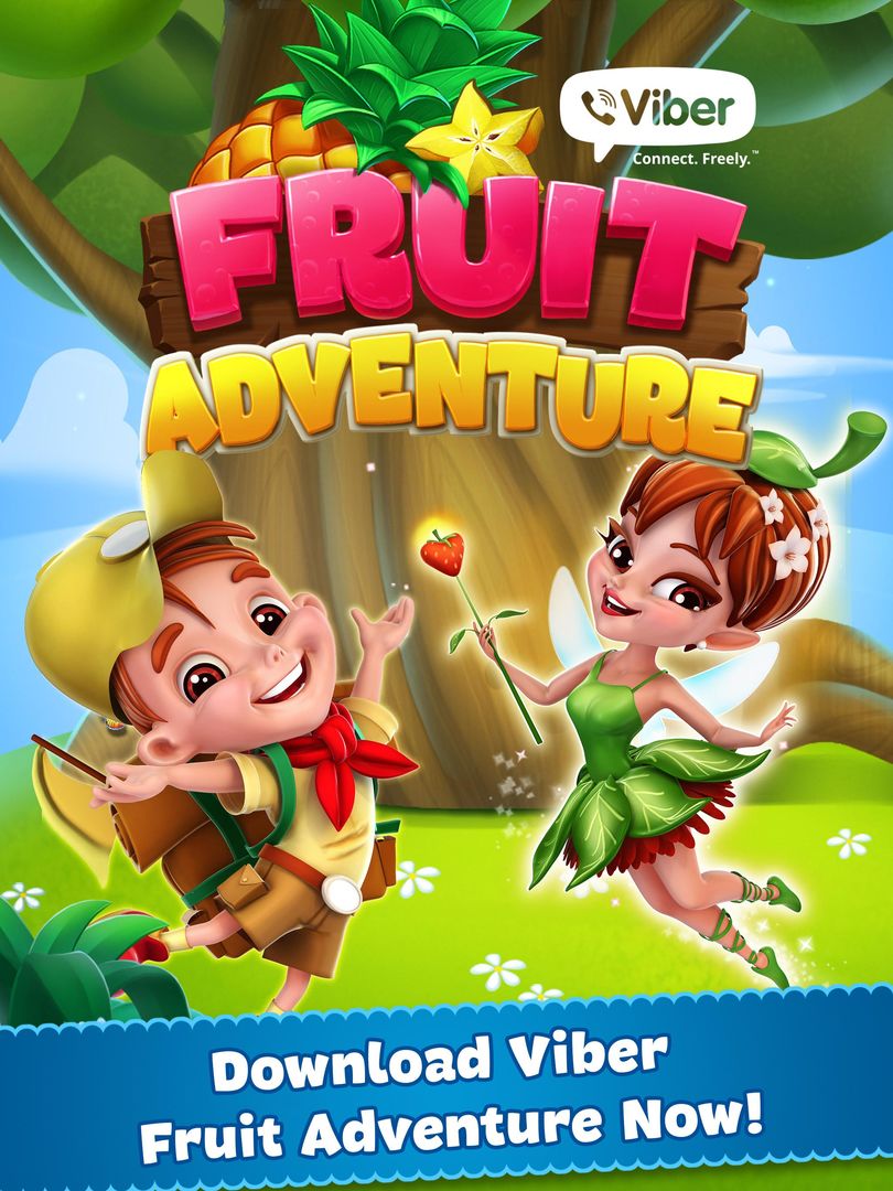Viber Fruit Adventure 게임 스크린 샷