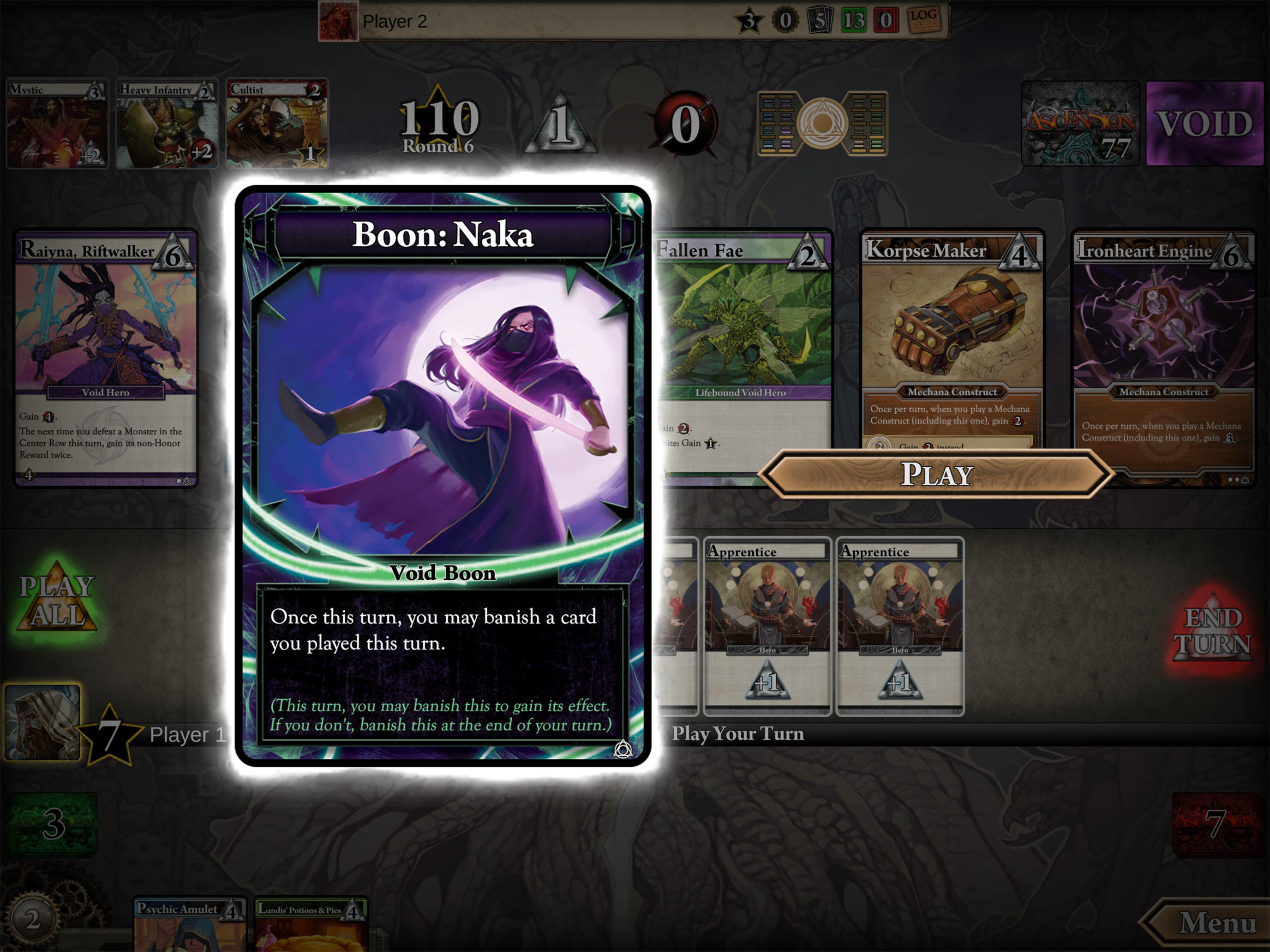 Captura de Tela do Jogo Ascension: Deckbuilding Game