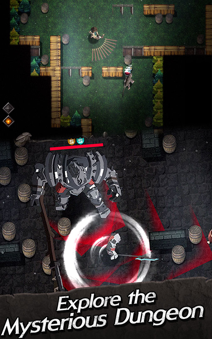 Darkest Rogue : Slingshot RPG screenshot game