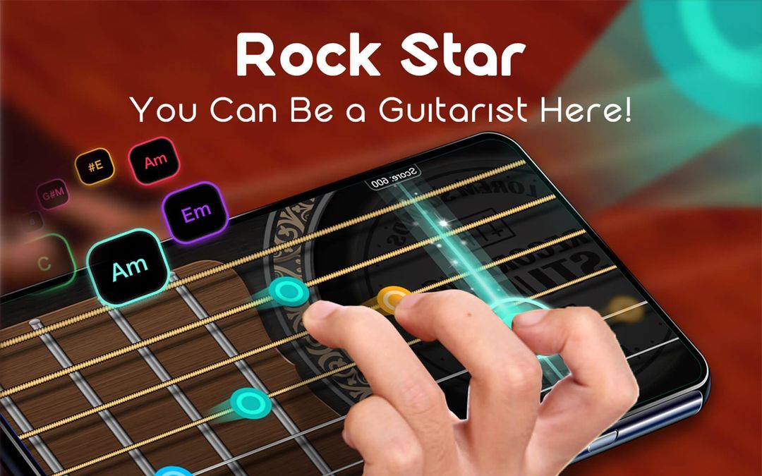 Screenshot of Real Guitar - Free Chords, Tabs & Simulator Games
