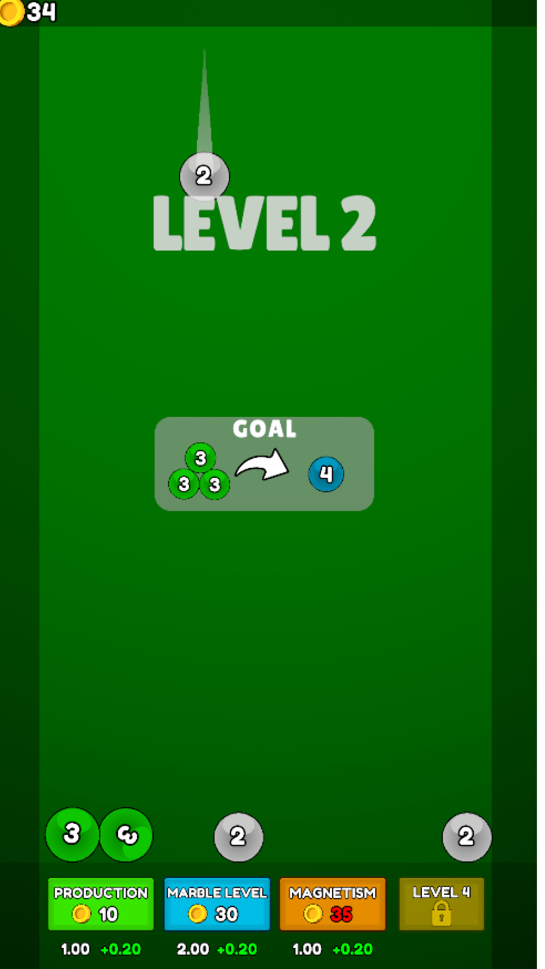 Magic Marbles! Game Screenshot