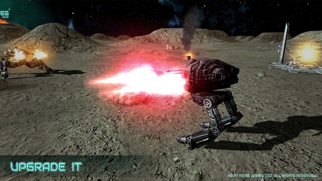 Screenshot of Robot War - ROBOKRIEG