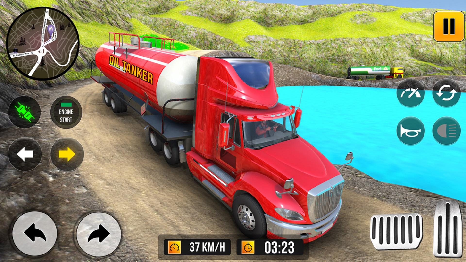 Jogo de simulador de caminhão dos EUA 3D versão móvel andróide iOS apk  baixar gratuitamente-TapTap