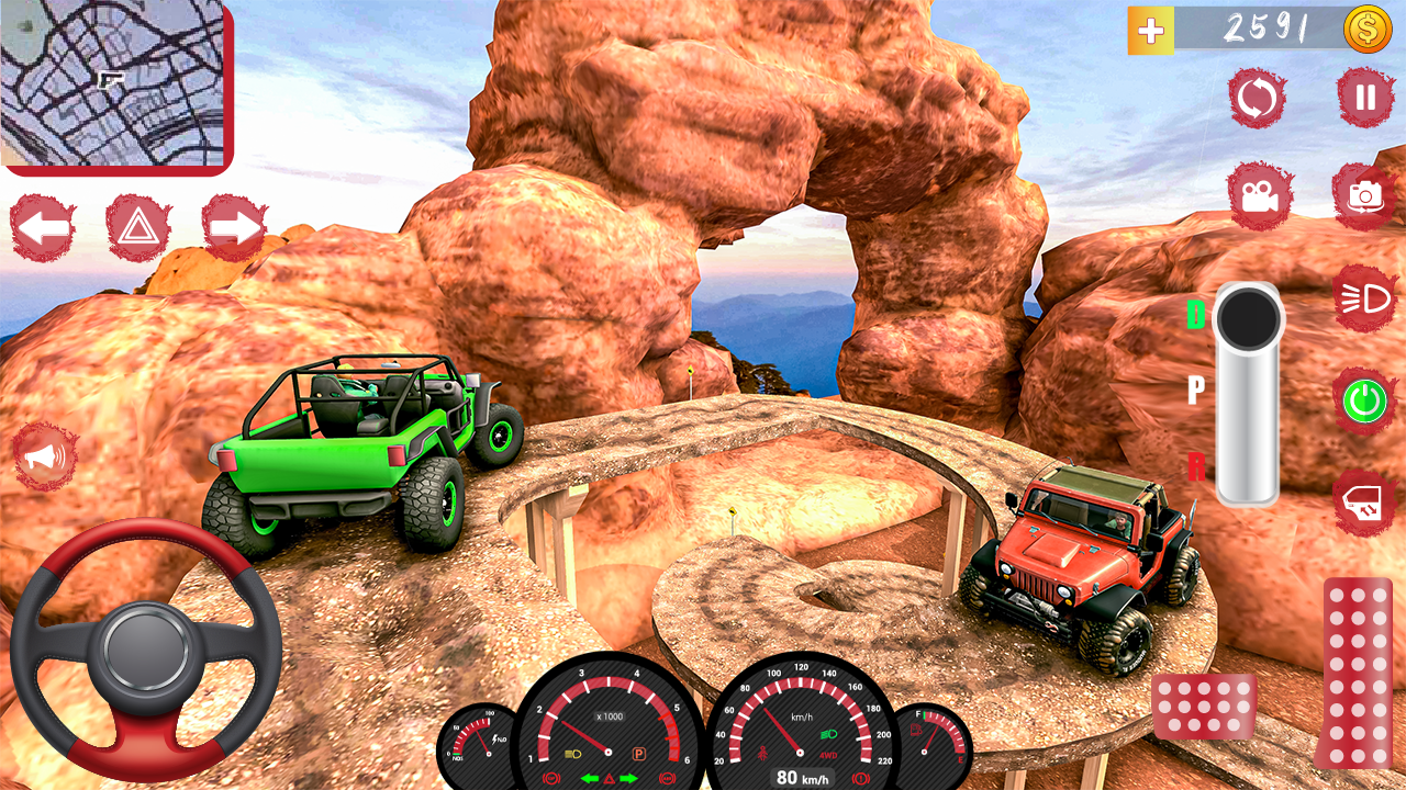 Mud Jeep Mud Driving Simulator Game Screenshot