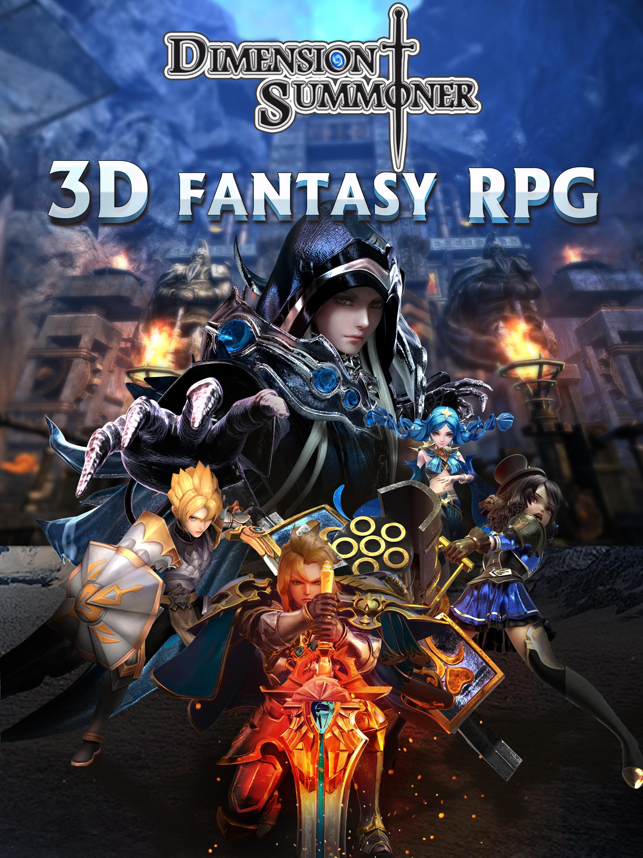 Dimension Summoner: Final Fighting Fantasy PVP RPG Game Screenshot