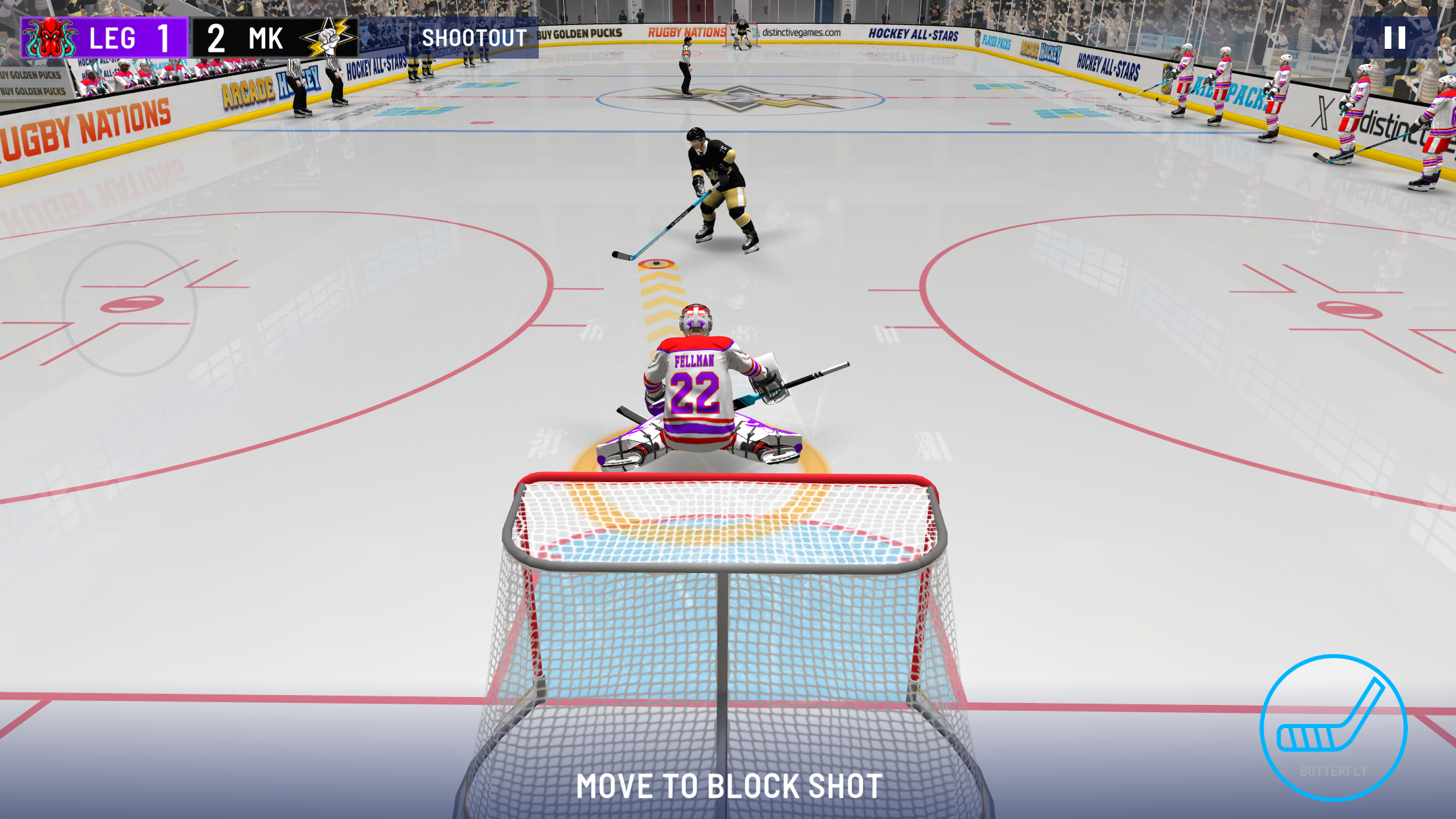 Screenshot of Hockey All Stars 24