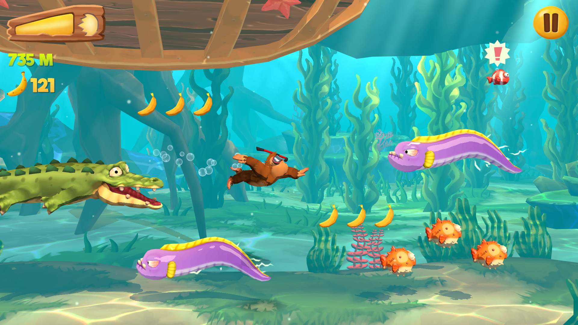 Banana Kong 2 Game Screenshot