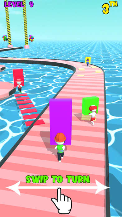 Fun Race 3D Game : Bridge Race Game Screenshot