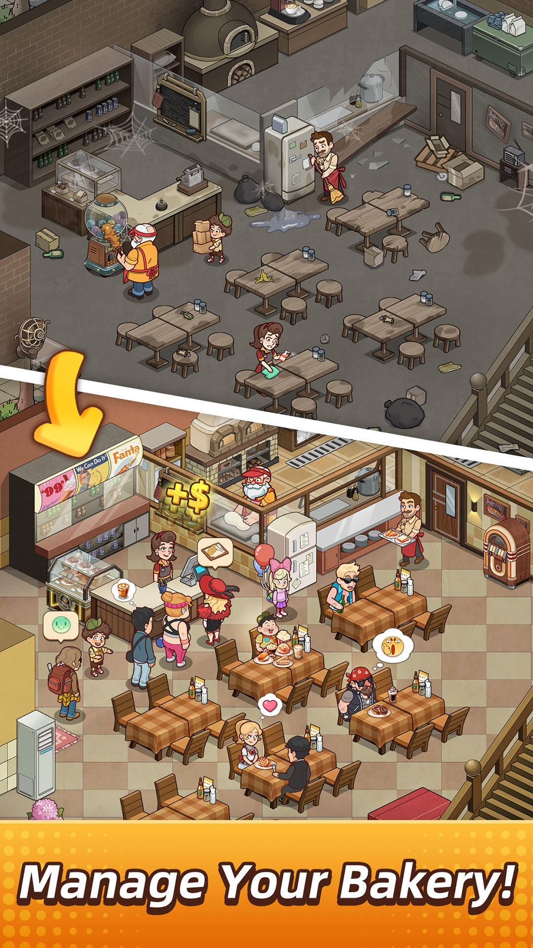 Cuplikan Layar Game My Bakery Story