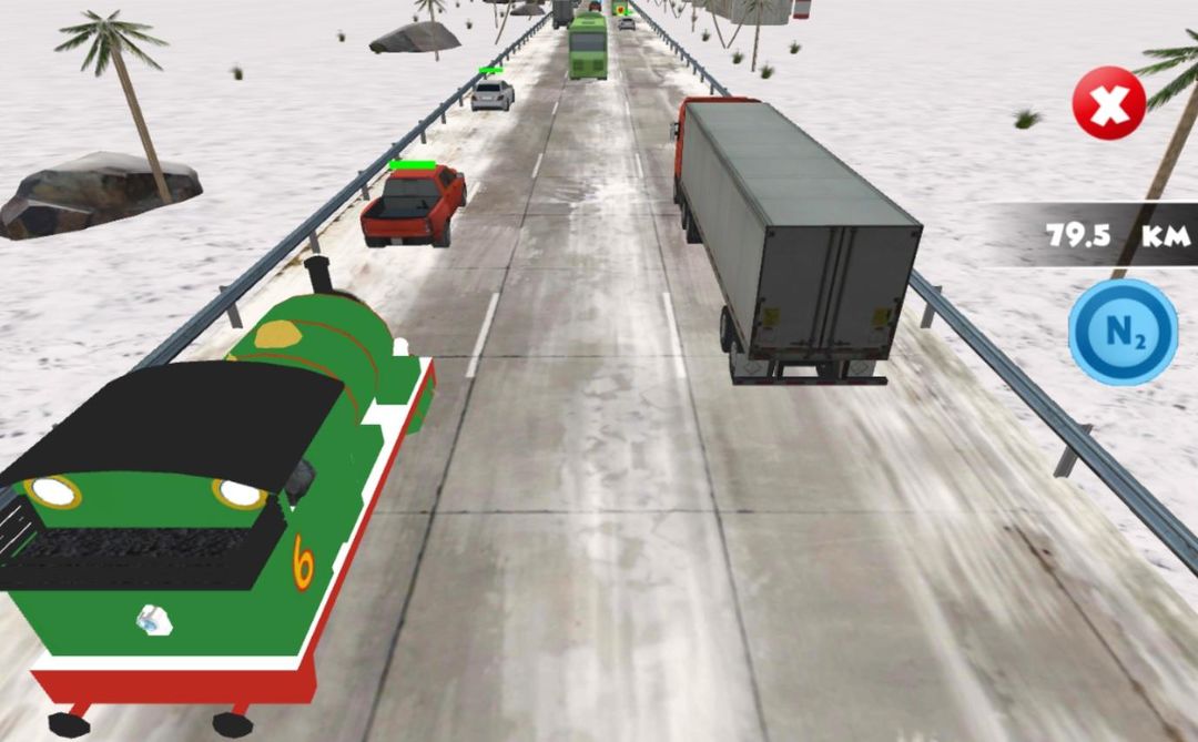 Screenshot of Thomas the Racing Train