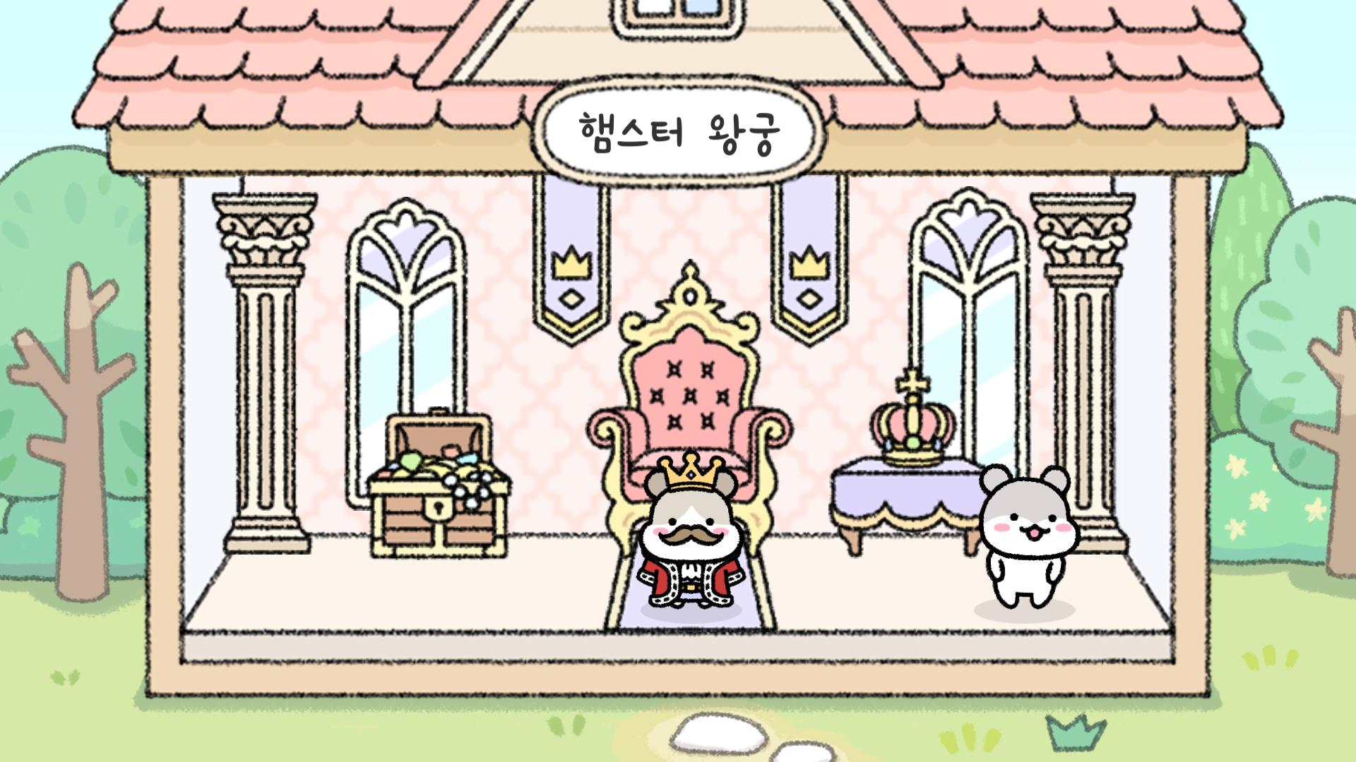 Скриншот игры 햄스터 타운 더 퍼즐