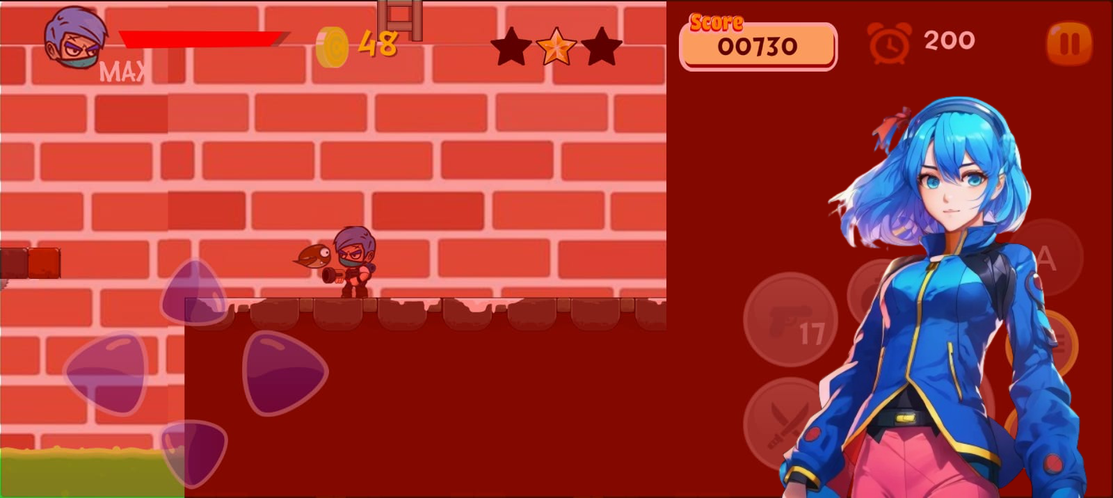 Cuplikan Layar Game Skyborn Warrior Challenge