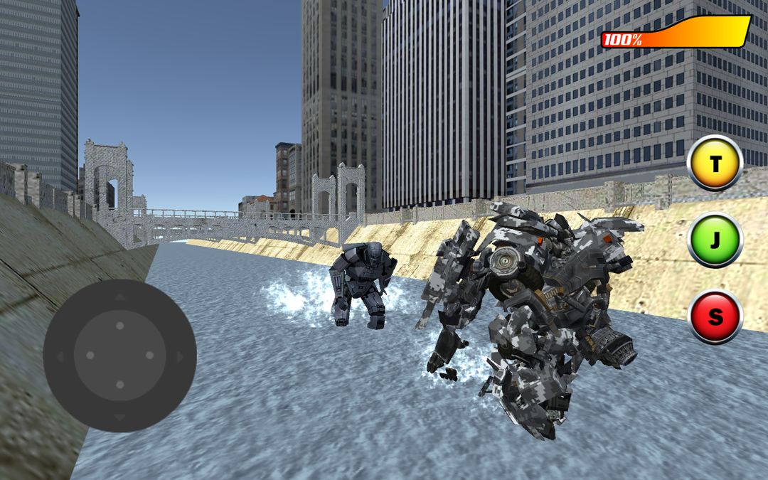 Tank Robot Battle 게임 스크린 샷