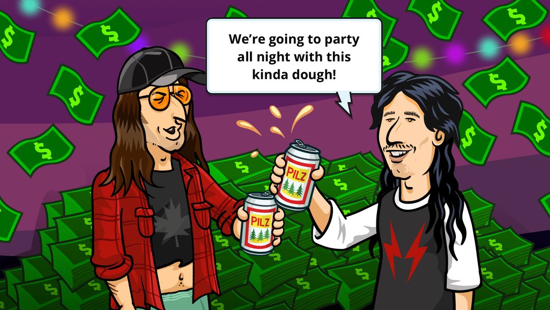 Screenshot of Fubar: Just Give'r - Idle Party Tycoon