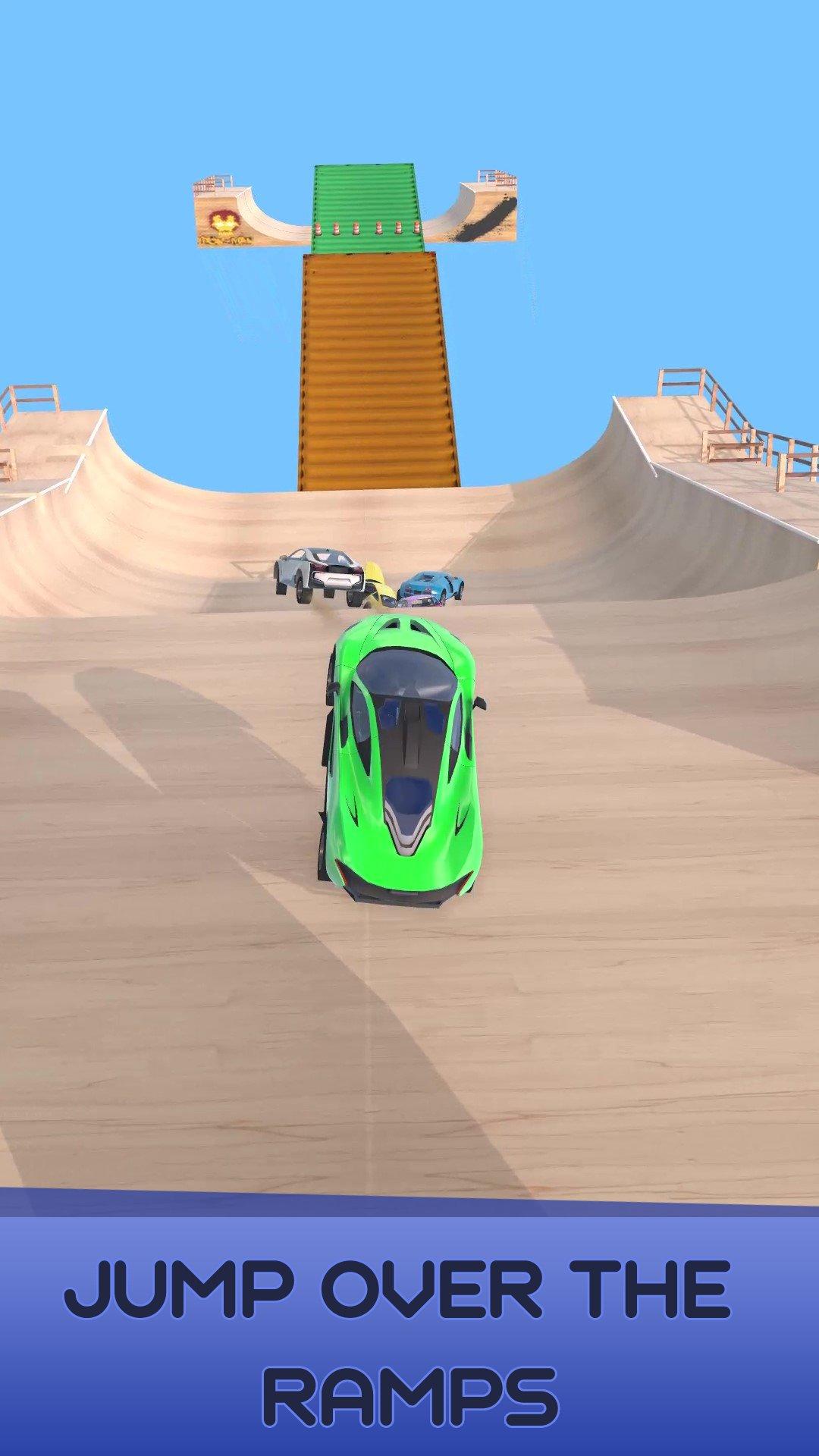 Mega Ramp Racing Game Screenshot