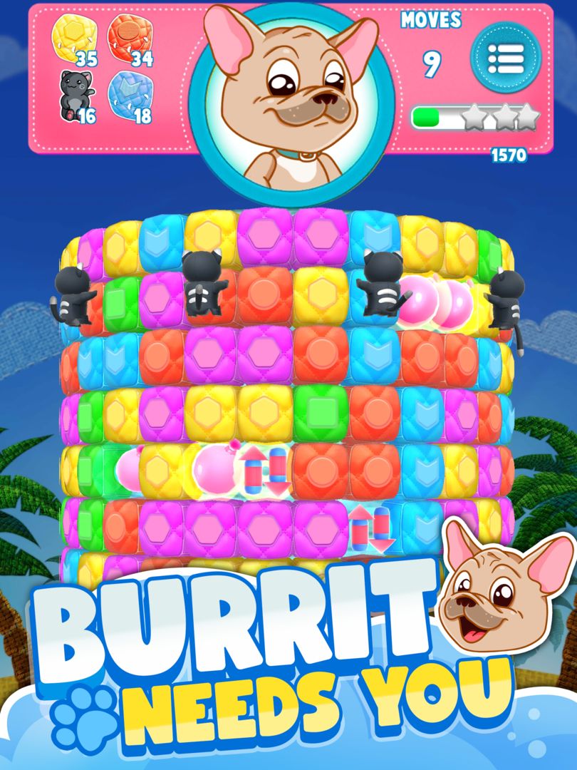 Screenshot of Burrito Blast by Mariale