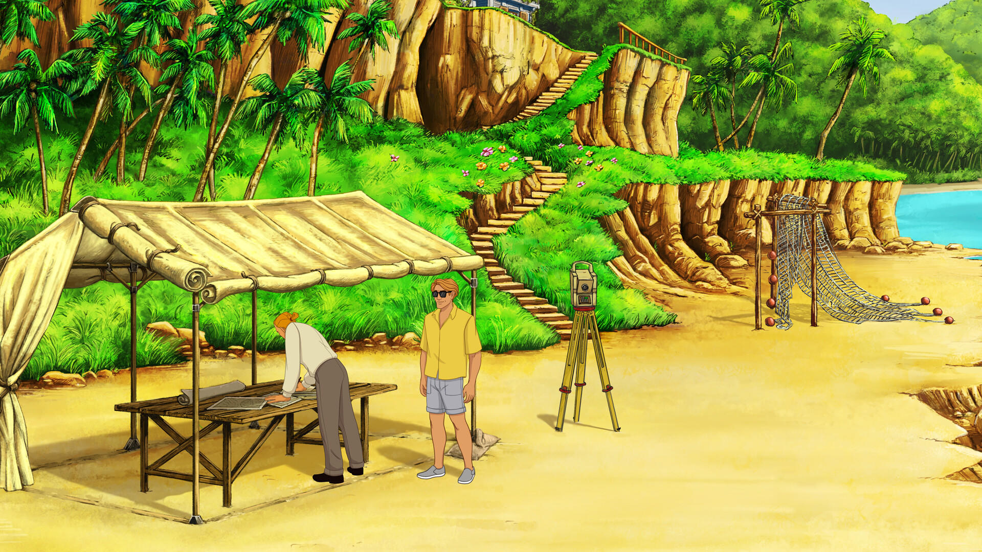 Broken Sword - The Smoking Mirror: Reforged Game Screenshot