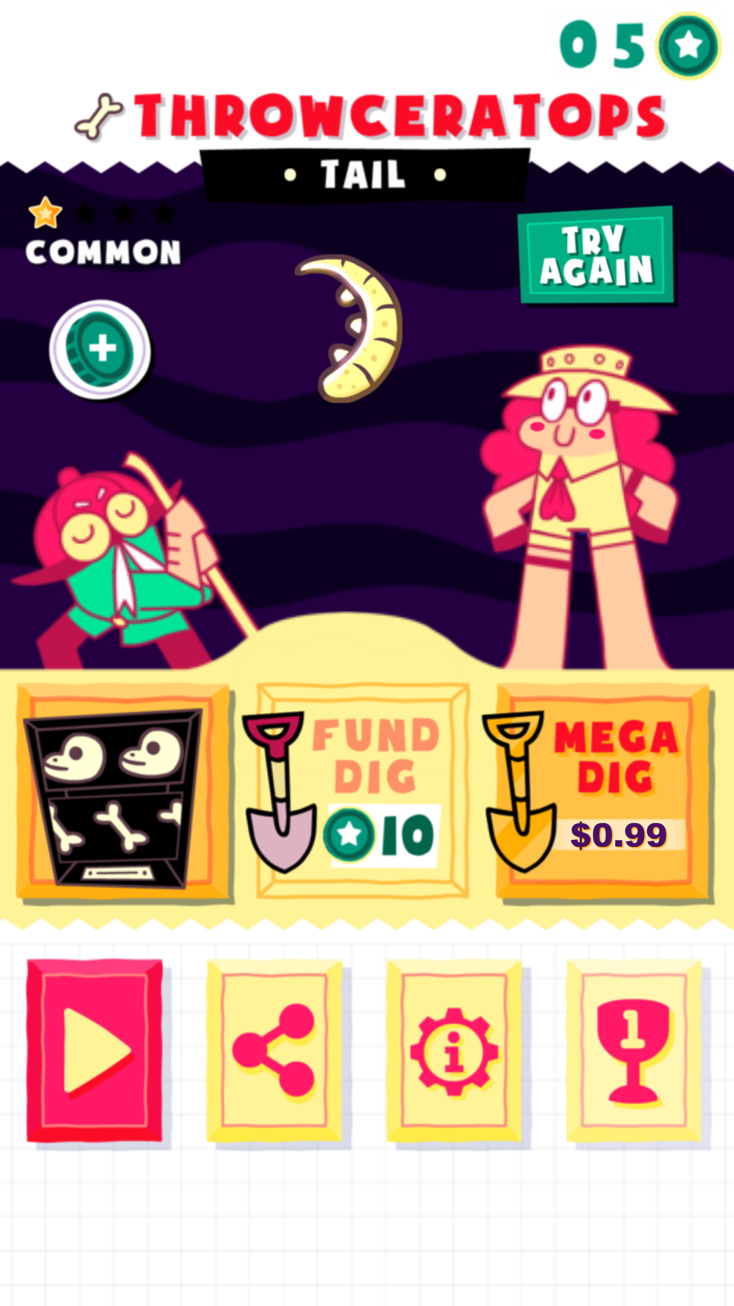 Launchasaurus ゲームのスクリーンショット