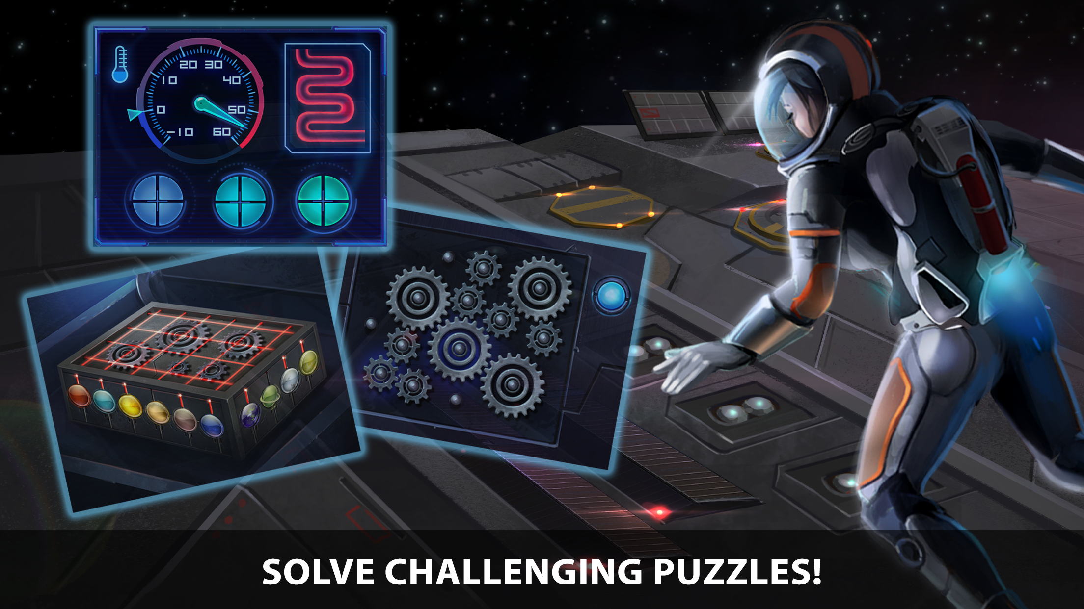 Cuplikan Layar Game Adventure Escape: Space Crisis