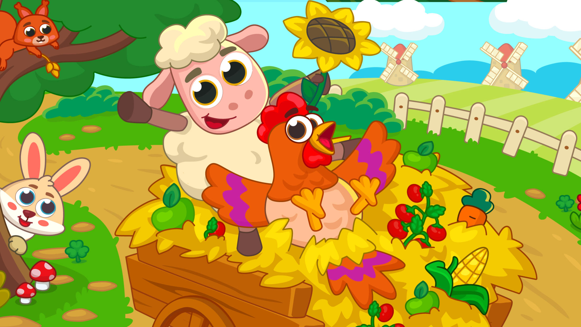 Farm for kids Game Screenshot