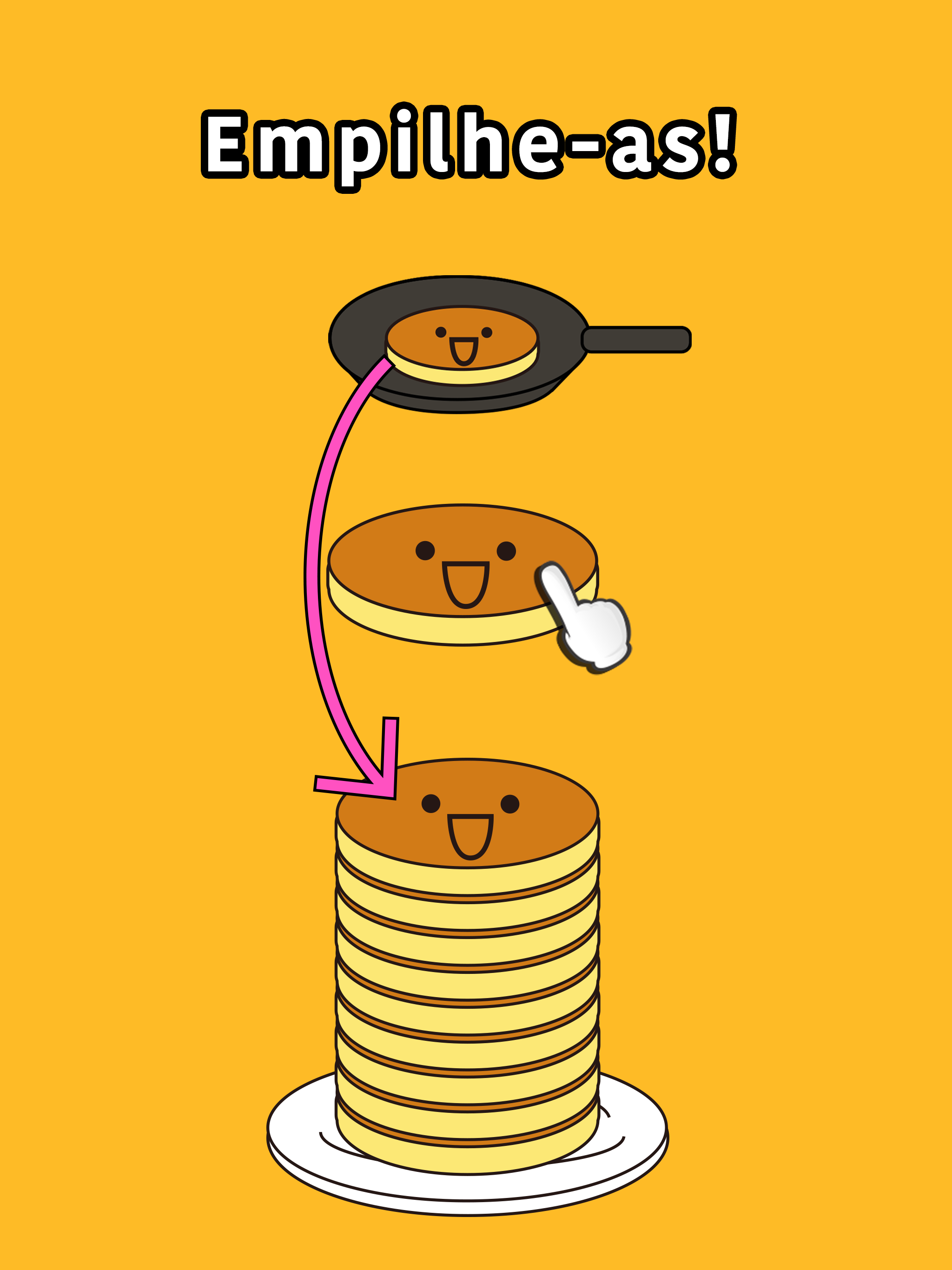 Captura de Tela do Jogo Pancake Tower-Jogo a partir do