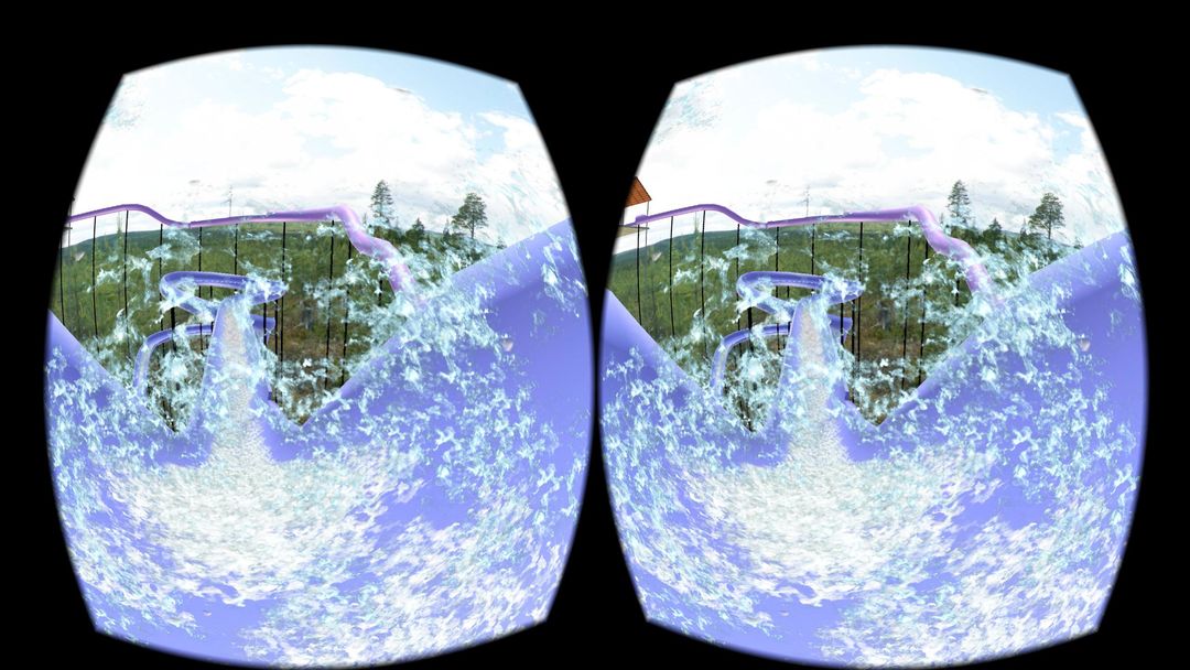 VR Water Park Water Stunt Ride screenshot game