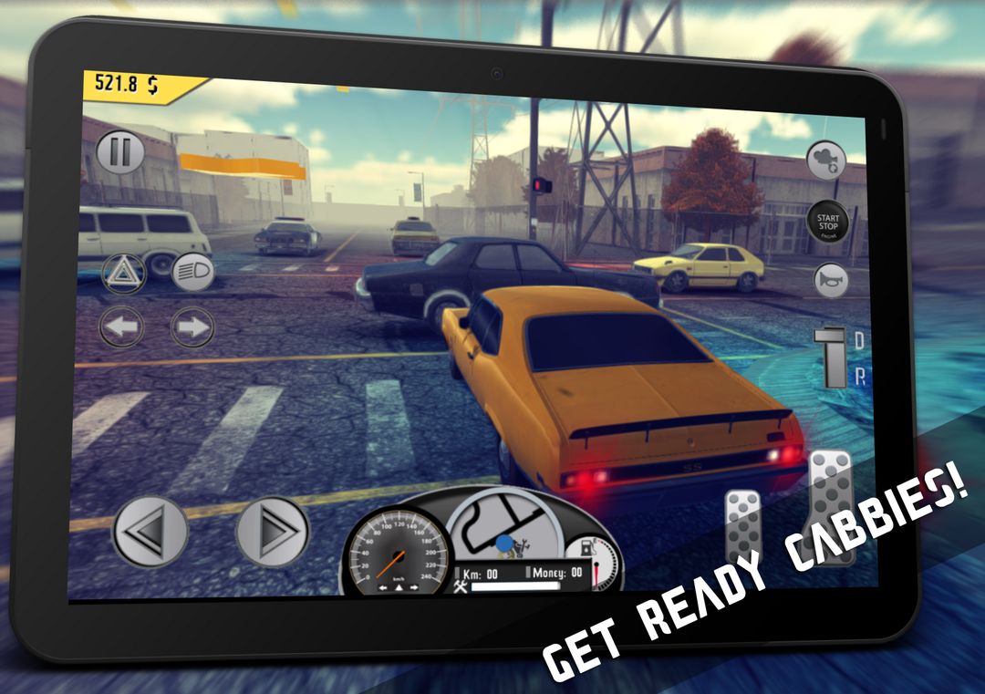Screenshot of Real Taxi Sim