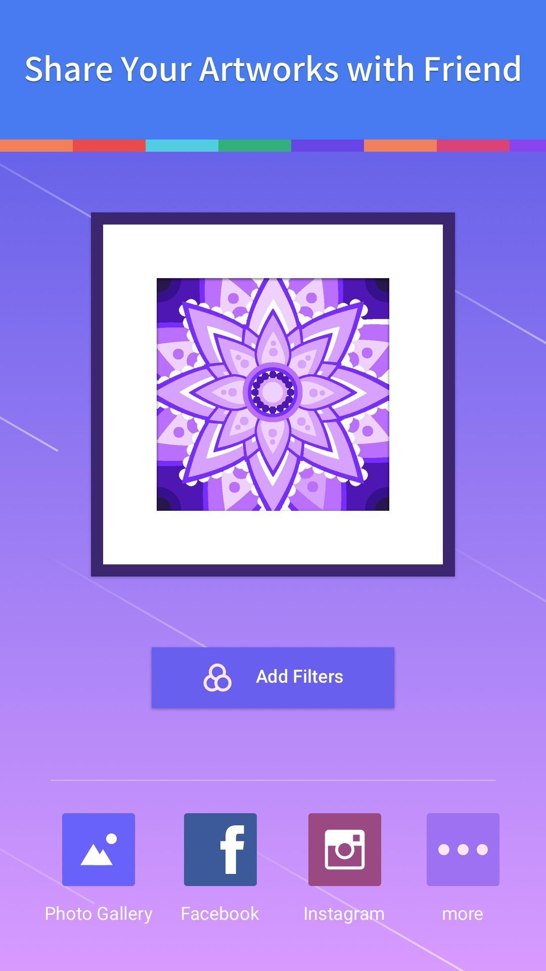 Adult Coloring Book Game Screenshot