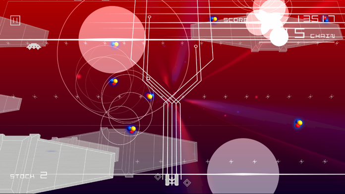 スペースインベーダー インフィニティジーン エボルブ ゲームのスクリーンショット