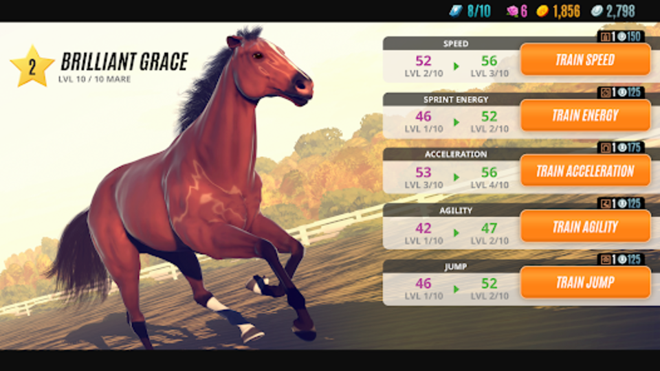 Horse Racing Game Screenshot