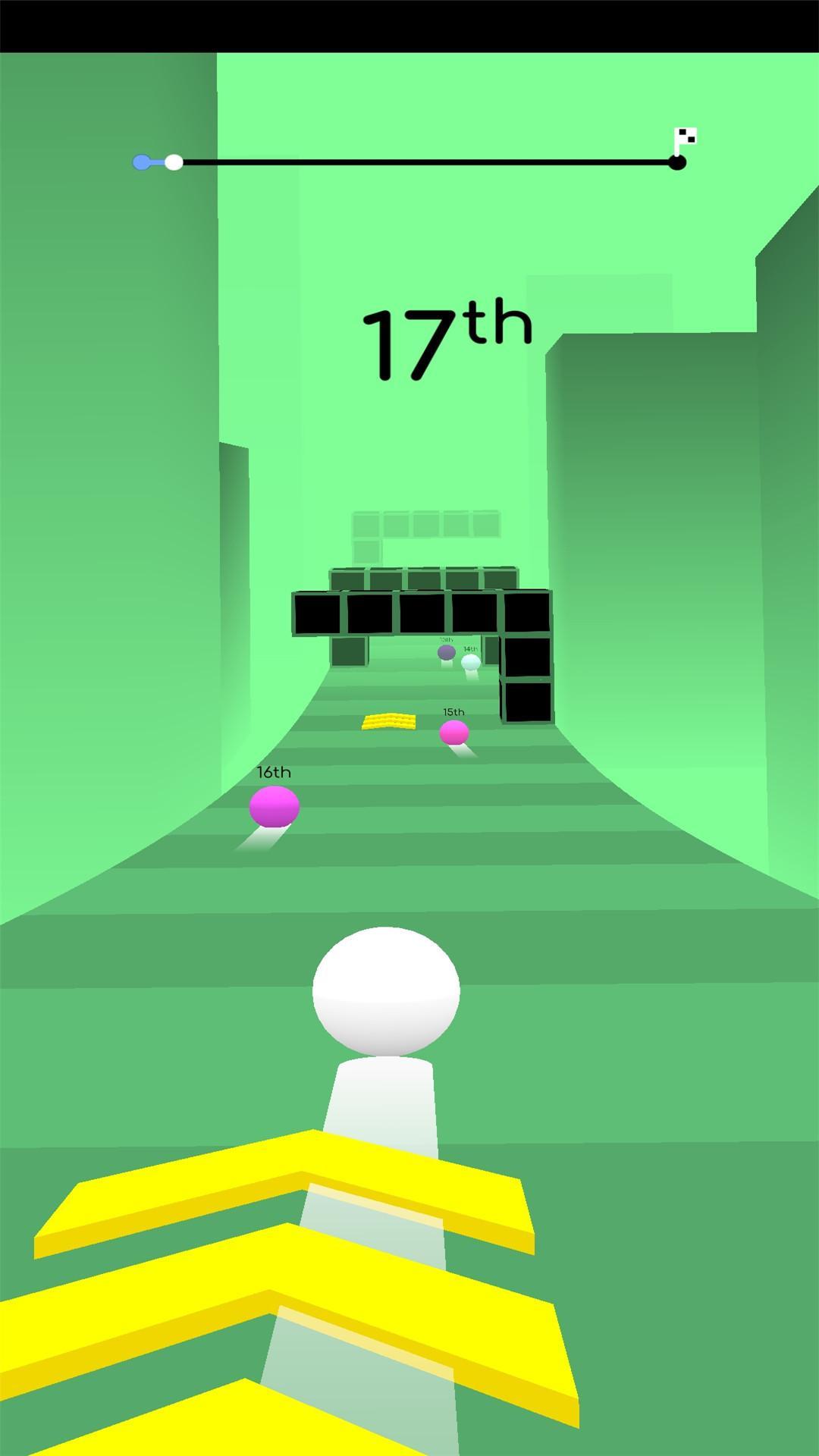 Racing Balls 3D Game Screenshot
