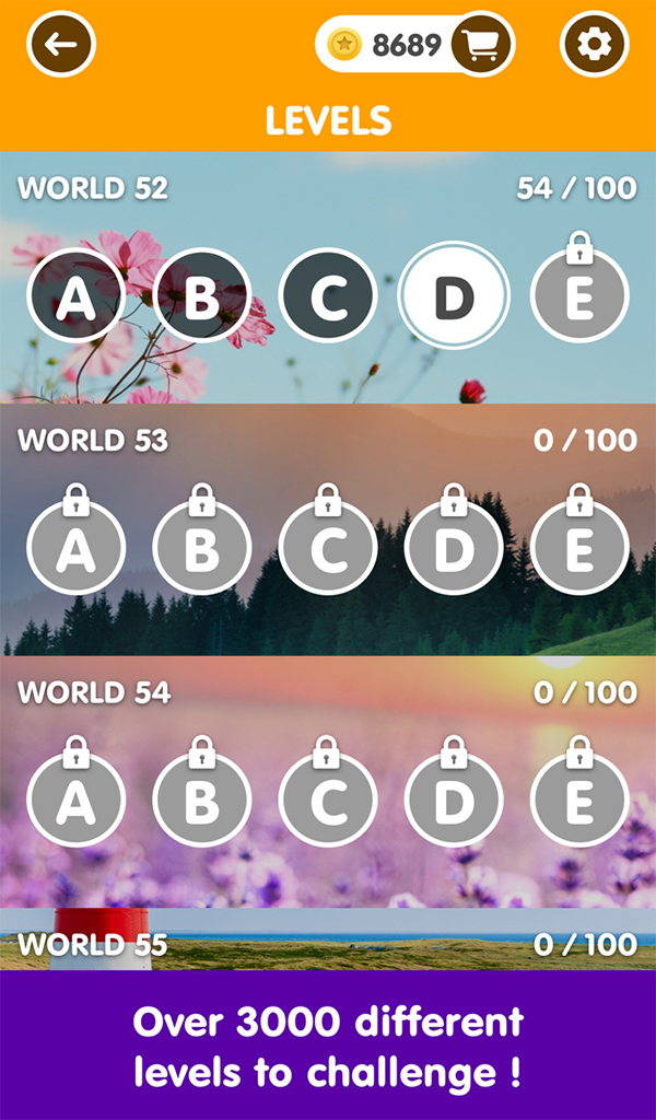 Скриншот игры Bible Crossword - Daily Word Puzzles