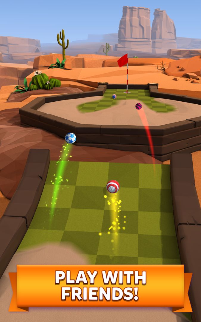 Screenshot of Golf Battle