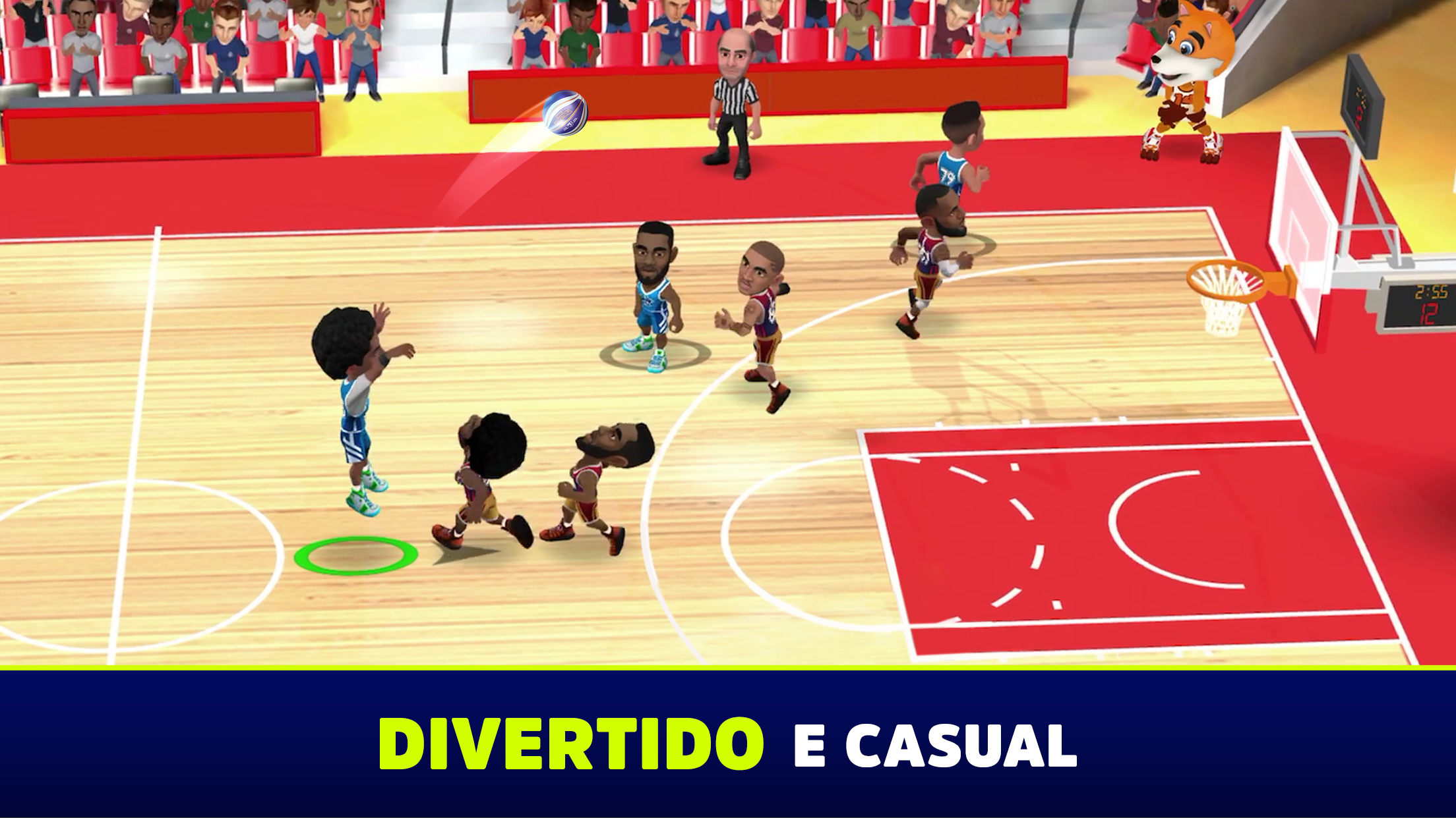 Captura de Tela do Jogo Mini Basketball